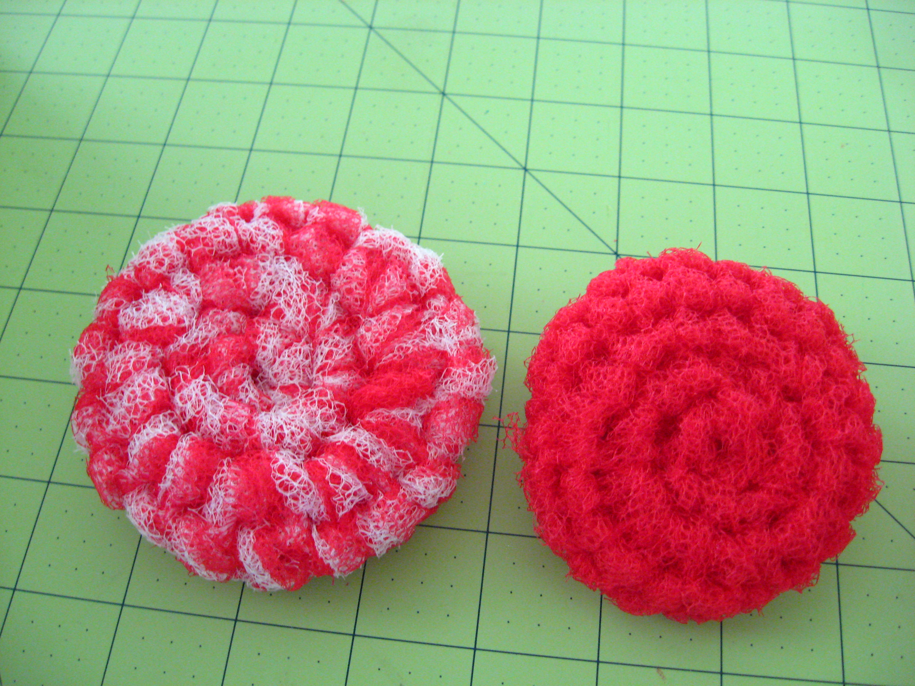 for $5.00 Crochet Nylon Net Dish Scrubbies Pot & Kitchen Scrubby Handmade 3 